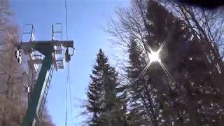 Risalita integrale skilift Leitner quotAbetinaquot  Abetone PT  Téléski  Telesquí  滑雪缆车  スキーリフト [upl. by Quirita]