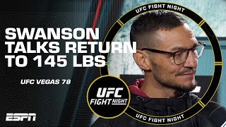 Cub Swanson will look to have fun vs Hakeem Dawodu at UFCVegas78  ESPN MMA [upl. by Tnecillim]