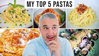 Vincenzos Plate 5 Top Pasta Recipes My Favorite Pasta Dishes [upl. by Liddie63]