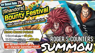 NEW Roger’s Counters KALGARA amp NOLAND SUMMON  One Piece Bounty Rush OPBR [upl. by Lopez512]