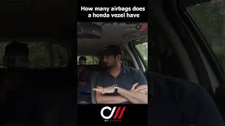 How many Airbags done a Honda Vezel have honda hondavezel review automobile onwheels [upl. by Mastic]