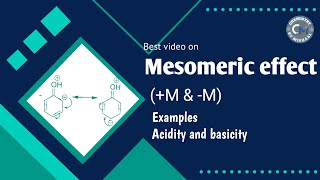 Mesomeric effect in organic  Resonance vs mesomeric Effect Resonance structure organic chemistry [upl. by Gaw743]