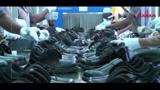 Safety Shoes Manufacturing process [upl. by Keare]