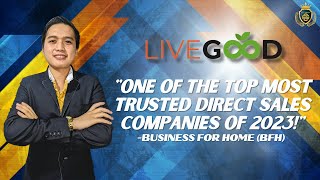 LiveGood One of the Top Most Trusted Direct Sales Companies of 2023BFH  Coach Mart [upl. by Sproul814]